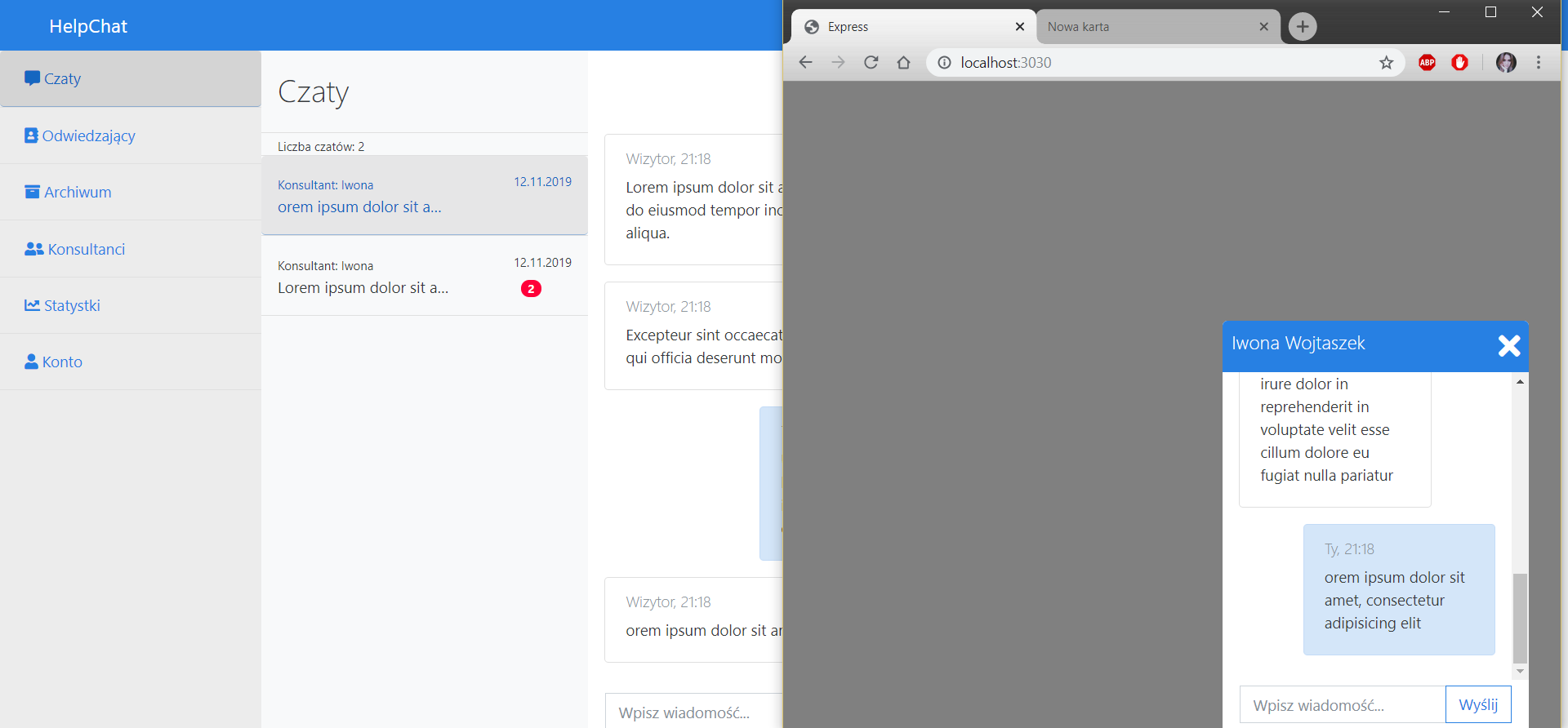 BrindialFIT user panel